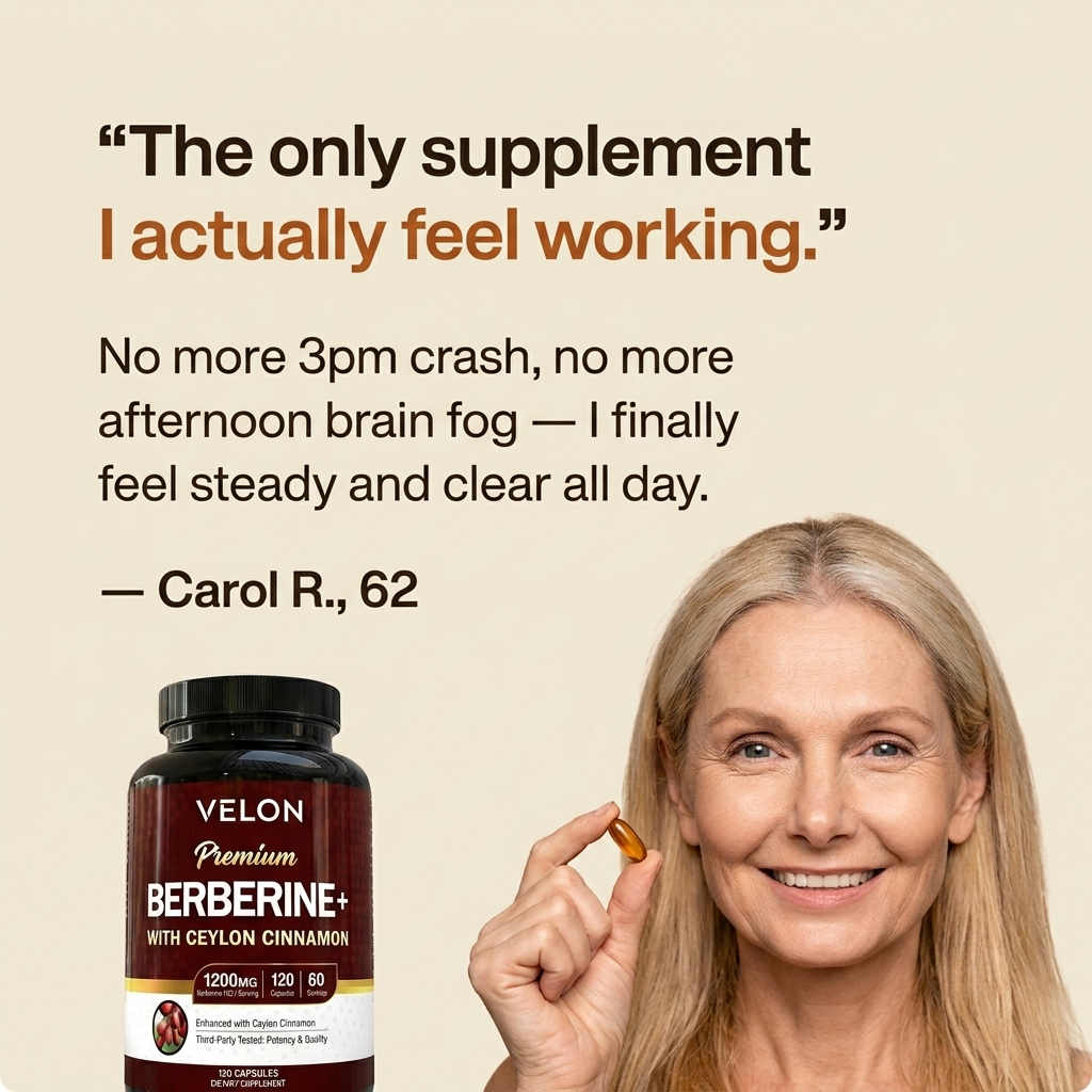 Velon Berberine + Ceylon Cinnamon