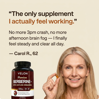 Velon Berberine + Ceylon Cinnamon